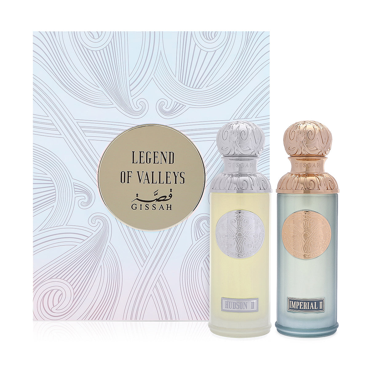 Gissah Legend of Valleys Parfum Set: Hudson II & Imperial II 2x90ml