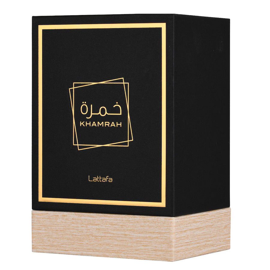 Lattafa Khamrah Eau de Parfum 100ml Unisex Warme Kruidige Verleidelijke Geur
