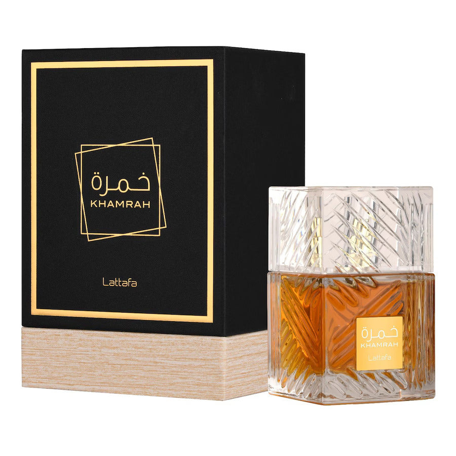 Lattafa Khamrah Eau de Parfum 100ml Unisex Warme Kruidige Verleidelijke Geur